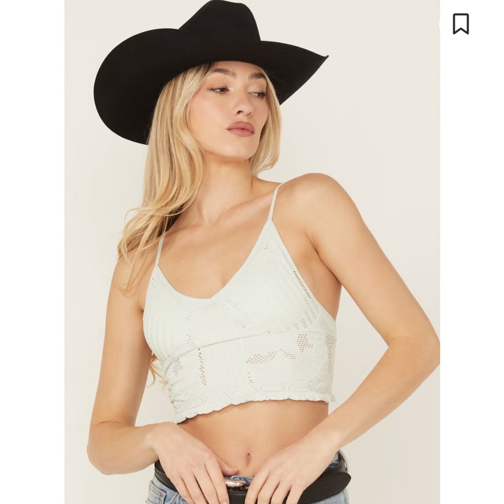 FORNIA WOMEN'S SEAMLESS FLORAL BRALETTE